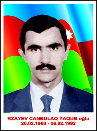 Rzayev Canbulaq Yaqub oğlu