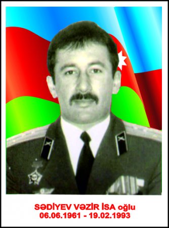 Sədiyev Vəzir İsa oğlu